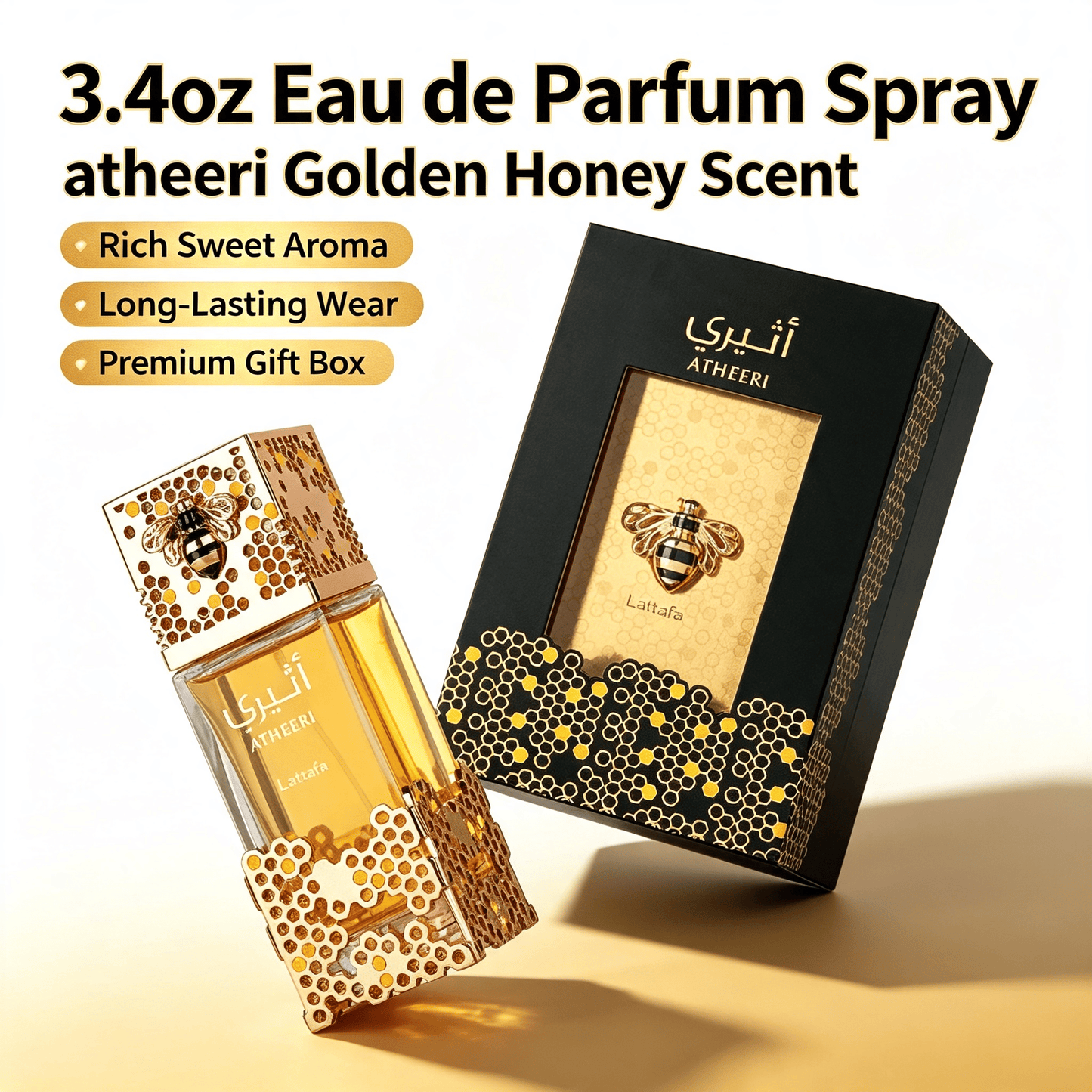 Unisex Eau de Parfum 100ml featured in premium gift box, ideal for special moments and thoughtful gifting.
