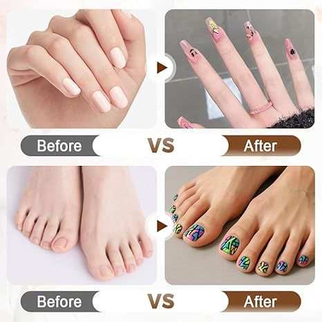 Colorful 3D nail art marker pens for DIY manicure decoration