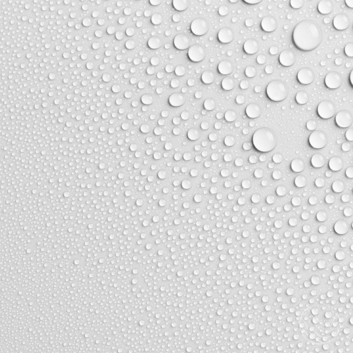 All-Natural Rose Pillow & Linen Spray water droplets on smooth translucent surface showing condensation texture
