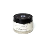Anti-aging grass-fed tallow face cream jar with natural oils and probiotics