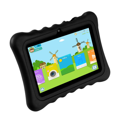 Shock-Resistant Silicone Tablet Case with Stand for 7-Inch Tablets showcasing durable and lightweight protection, perfect for everyday use.