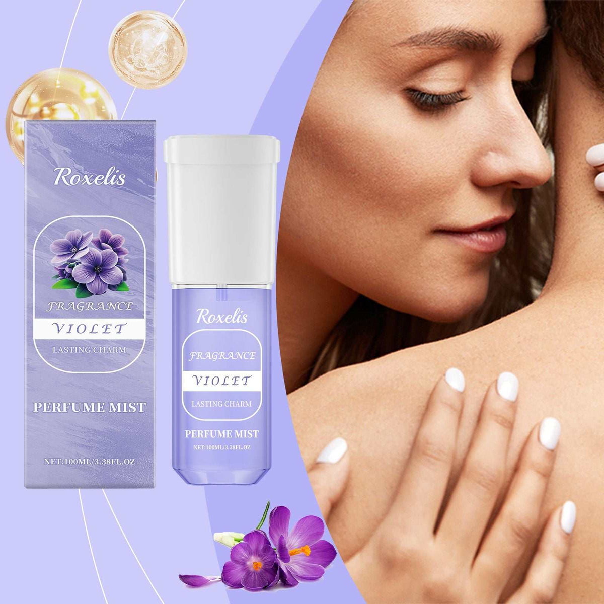 Jasmine Bliss light and fresh perfume spray bottle