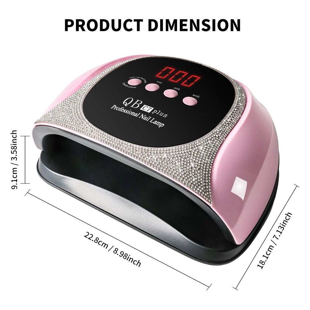 LIMEGIRL UV LED Nail Lamp with automatic sensor and 4 timers