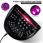 LIMEGIRL UV LED nail lamp with 4 timers and automatic sensor for gel polish drying