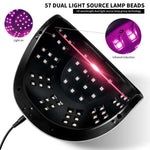 LIMEGIRL UV LED Nail Lamp professional gel polish dryer with automatic sensor