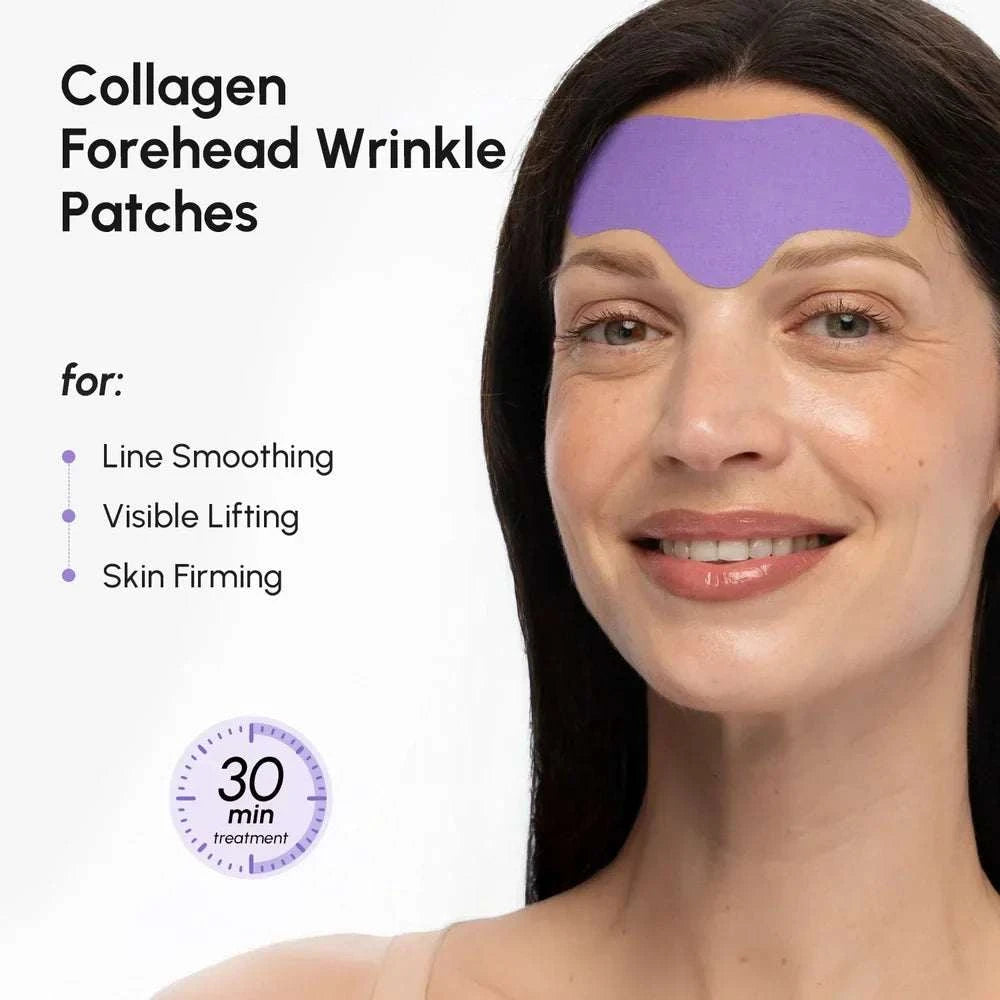 Marée forehead wrinkle patches hydrogel anti-aging smoothing skin
