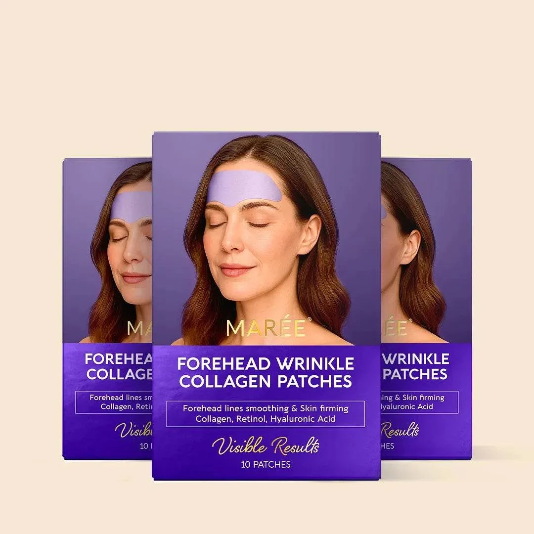 Marée forehead wrinkle patches hydrogel anti-aging skincare
