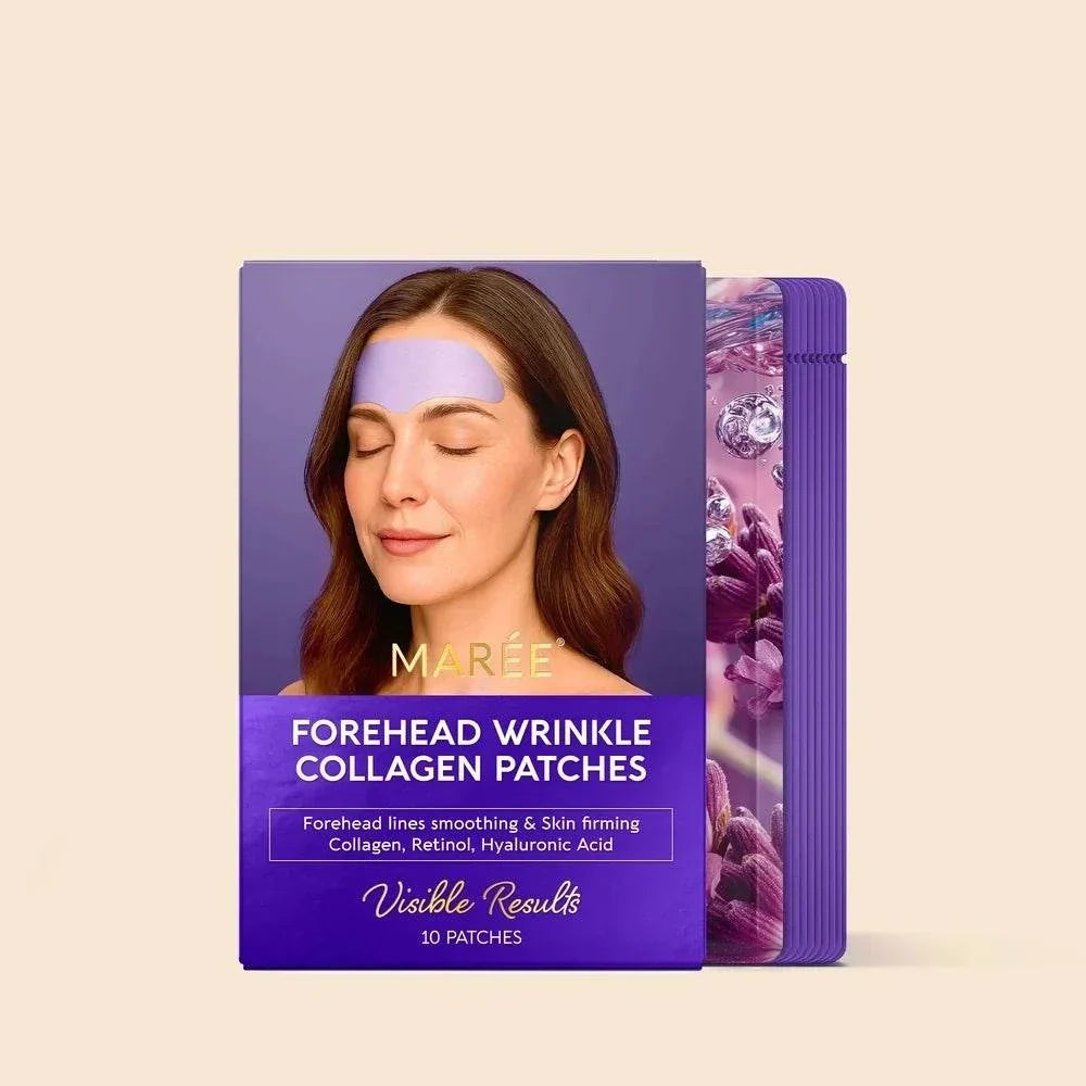 Marée forehead wrinkle patches hydrogel anti-aging skincare