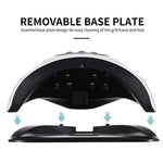 Professional 24 LED UV nail lamp with automatic sensor and timer settings