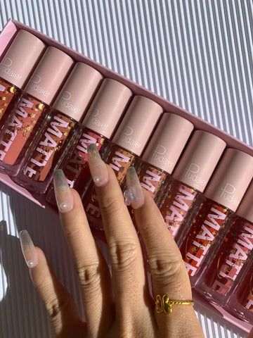 PUDAIER Luxe Air Matte liquid lipstick soft powder color 06