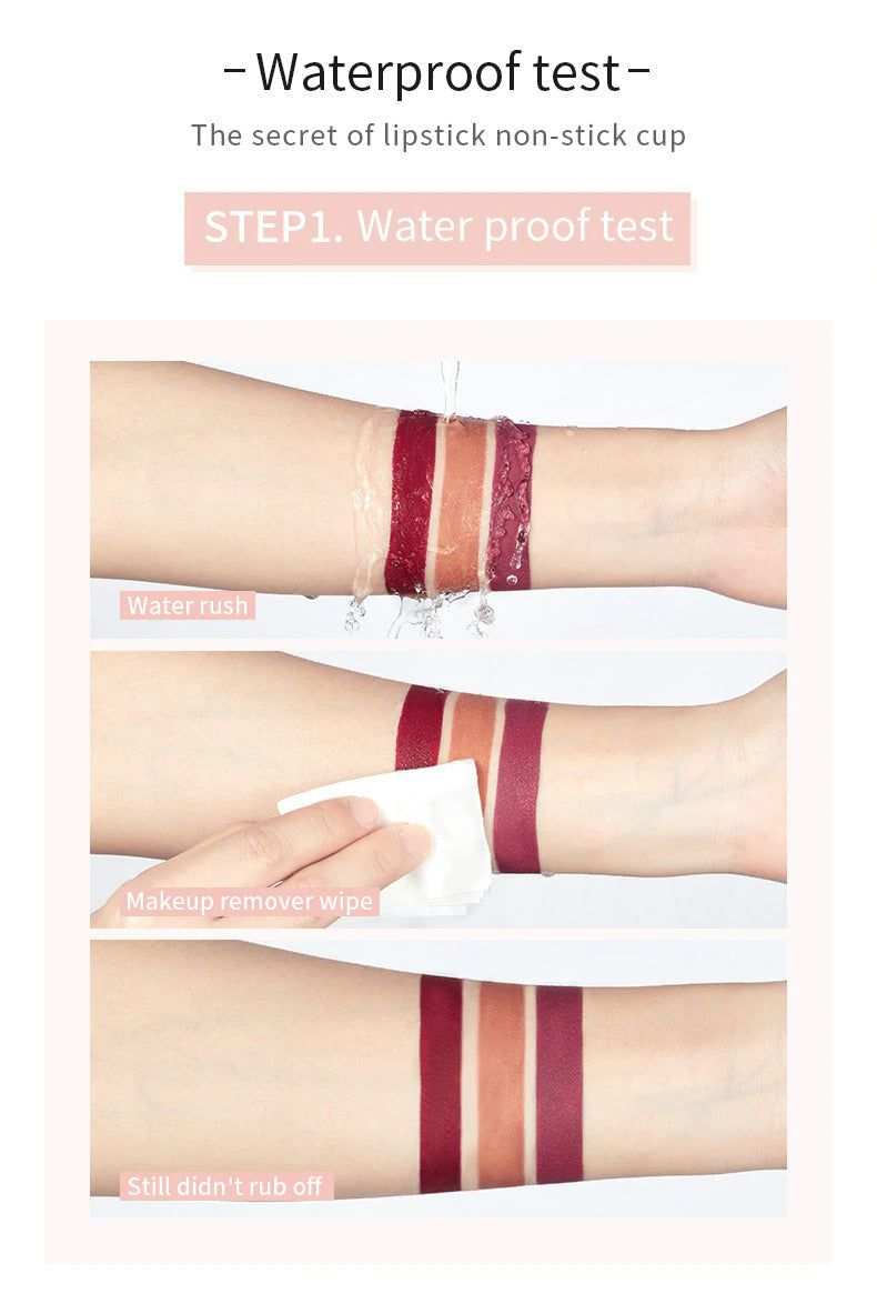 PUDAIER Luxe Air Matte liquid lipstick soft powder color 06